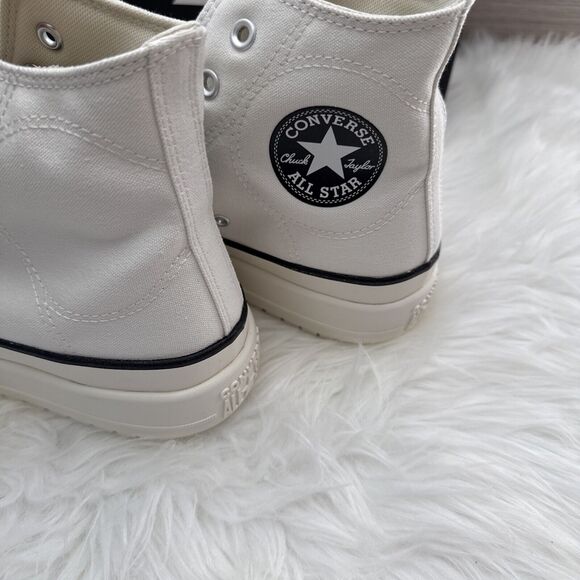 Converse CTAS Construct High Shoes Women's size 10.5 Men's 9 Skate White A02832C - Picture 5 of 10